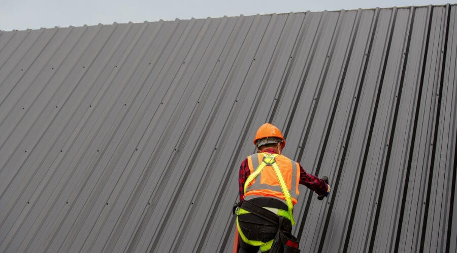 Professional metal roof installation services in Wawaka, IN